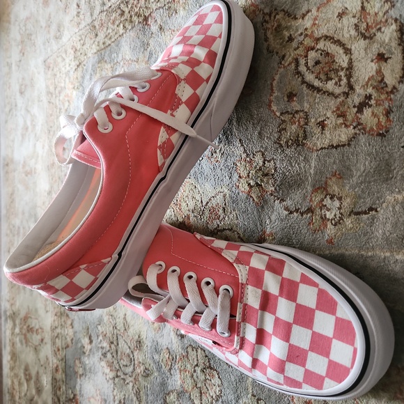 Vans Shoes - Vans Era Checkerboard Srawberry Lemonade skate shoes